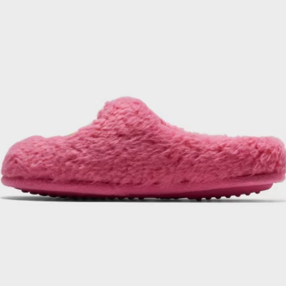 Dluxe by dearfoams Women's Smiley Slide Slippers - Picture 4 of 7